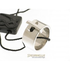 D&G anello Crossroad acciaio con croce mis.14 referenza DJ0037 new